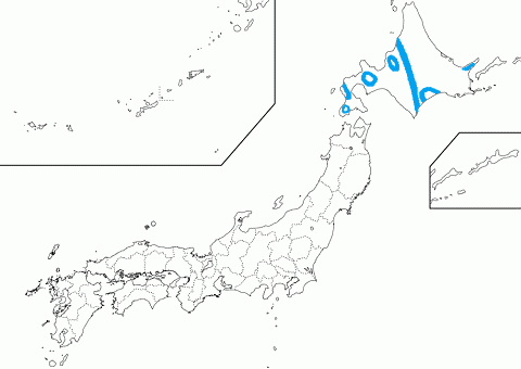 Boundary between cool-temperate and subarctic