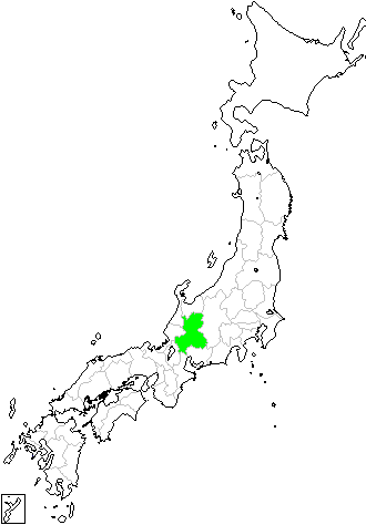 岐阜県の鉱物